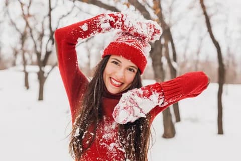 AI photo: Winter Glow